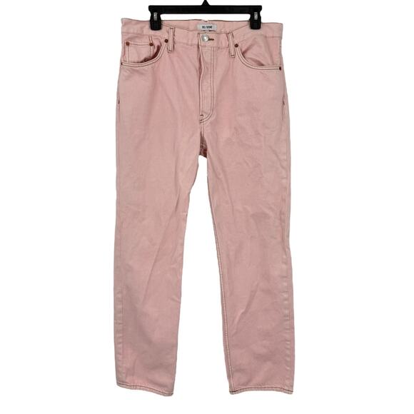 RE/Done Loose Long wide jeans pink size 29 - Picture 1 of 6
